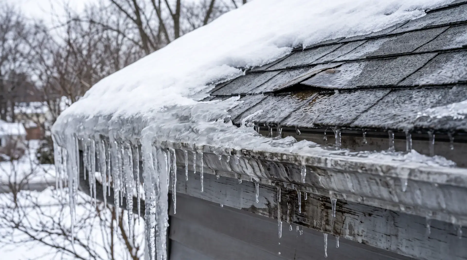 Why roofs leak in late winter — ice dams on New York homes